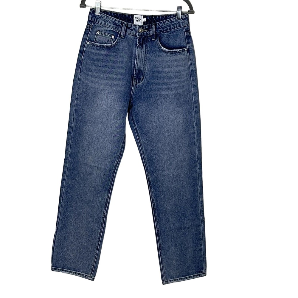 Princess Polly Womens High Rise Mom Jeans‎ Size 6 Light Wash NWT